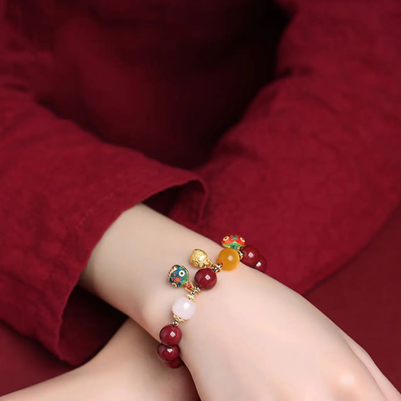 Cinnabar Bracelet