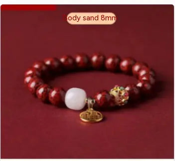 Natural Cinnabar Bracelet